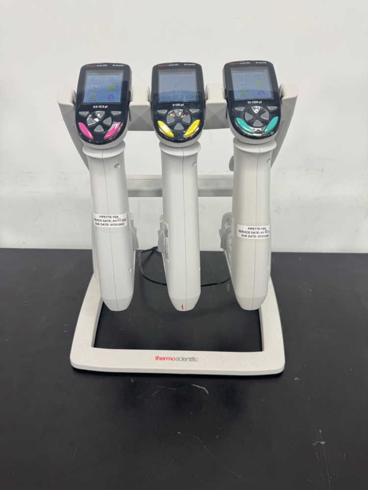Image of Thermo Scientific E1-ClipTip Electronic Equalizers and Stand